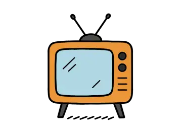 Easy Tv Drawing Tutorial